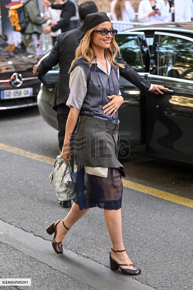 PFW Margiela Outside Arrivals