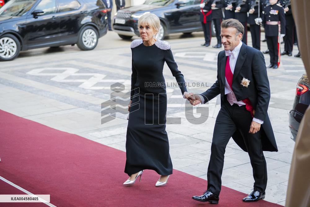 French President at Banquet At Guildhall - London