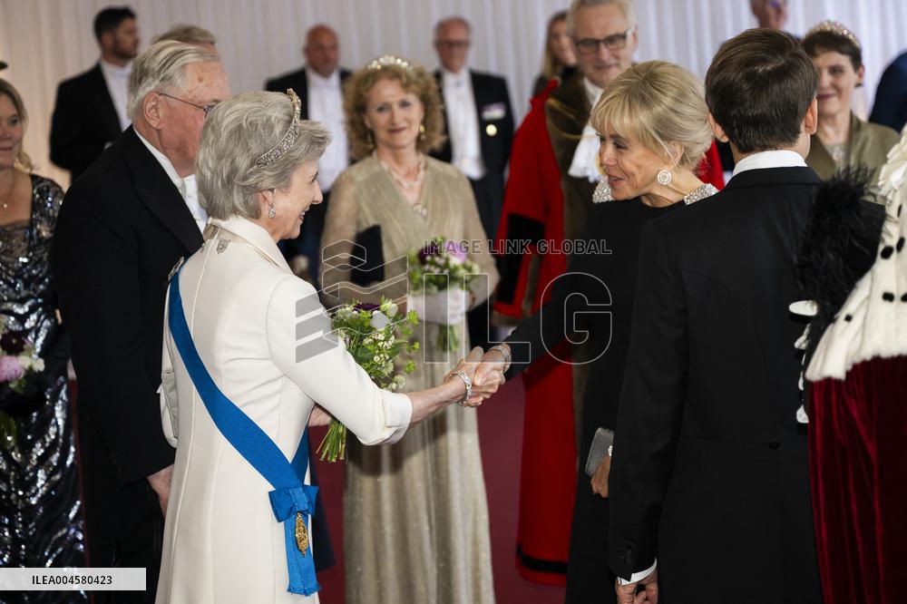 French President at Banquet At Guildhall - London