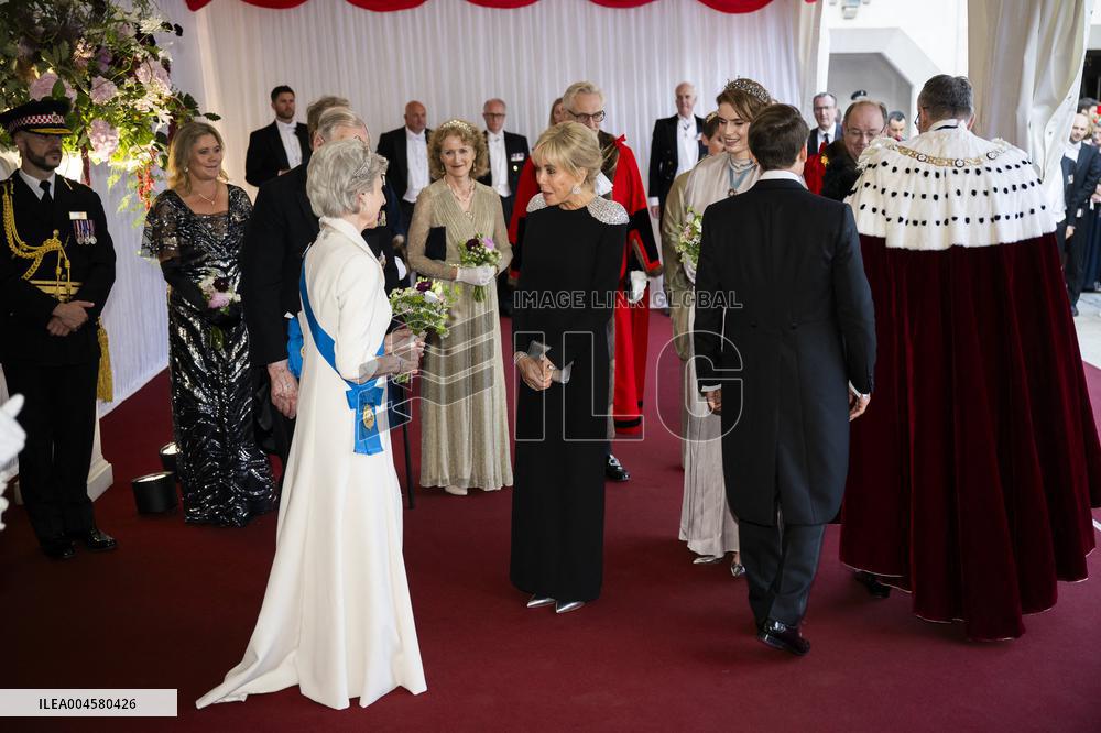 French President at Banquet At Guildhall - London
