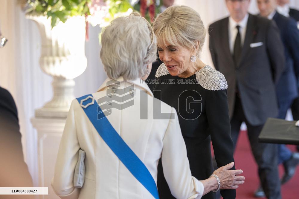 French President at Banquet At Guildhall - London