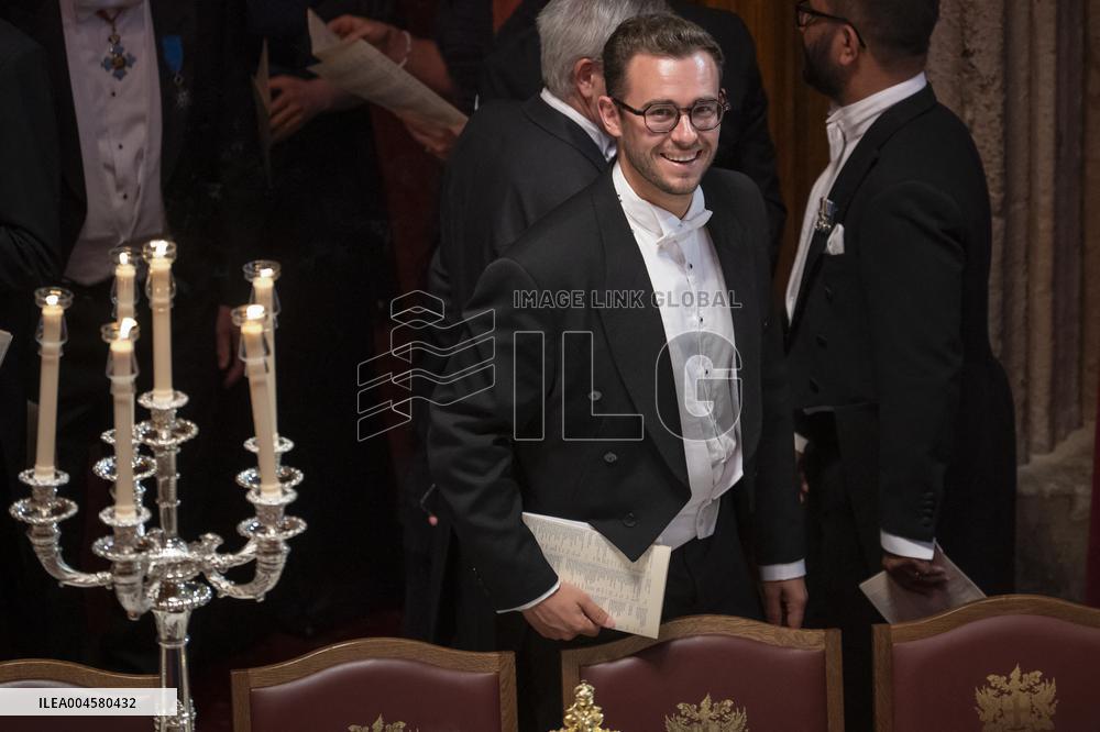 French President at Banquet At Guildhall - London