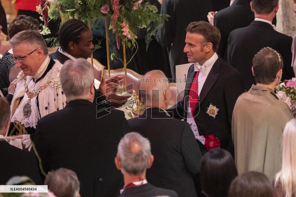 French President at Banquet At Guildhall - London