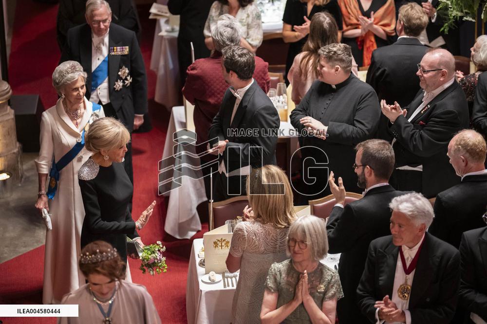French President at Banquet At Guildhall - London