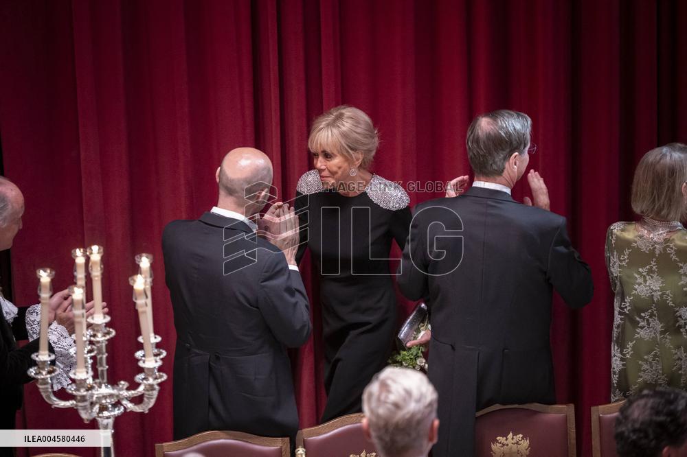 French President at Banquet At Guildhall - London
