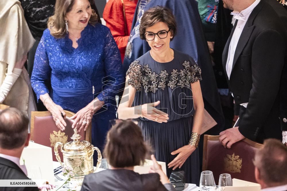 French President at Banquet At Guildhall - London