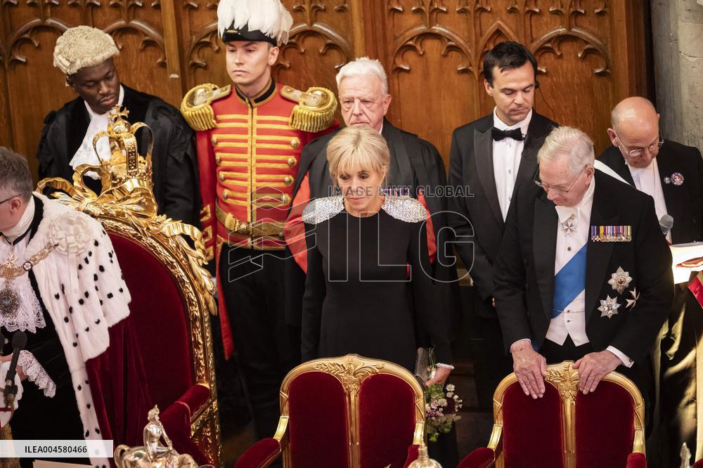 French President at Banquet At Guildhall - London