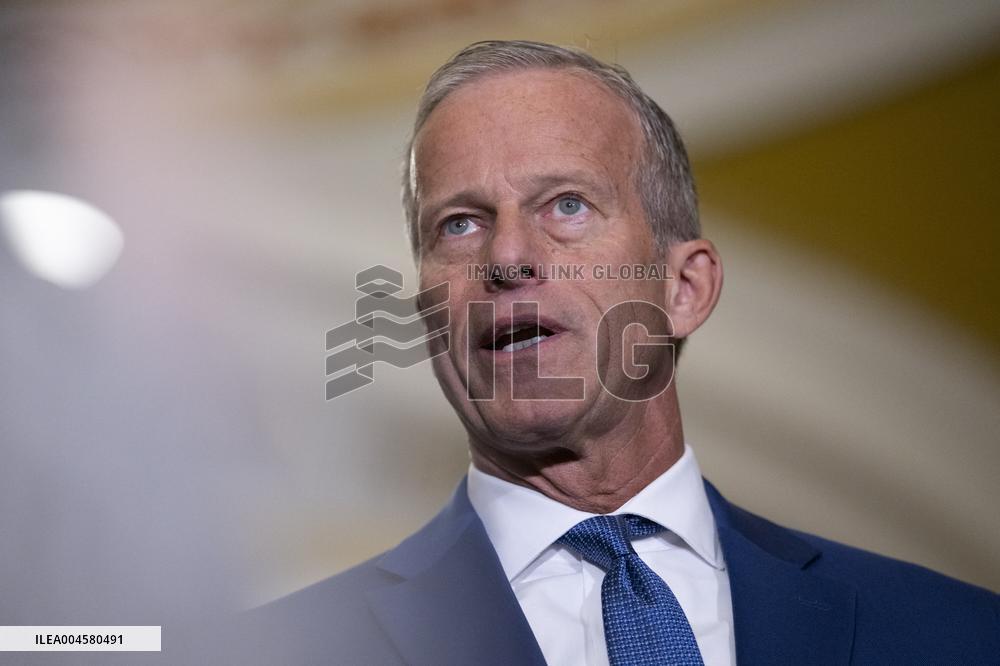 Thune Meets Press Following Weekly Republican Policy Luncheon
