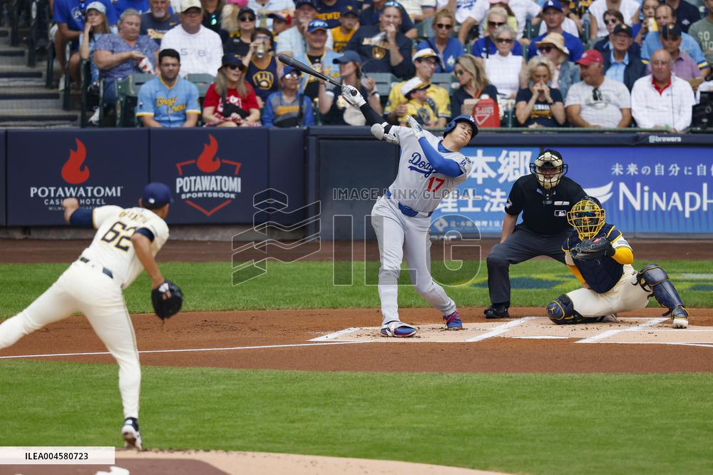 Baseball: Dodgers vs. Brewers