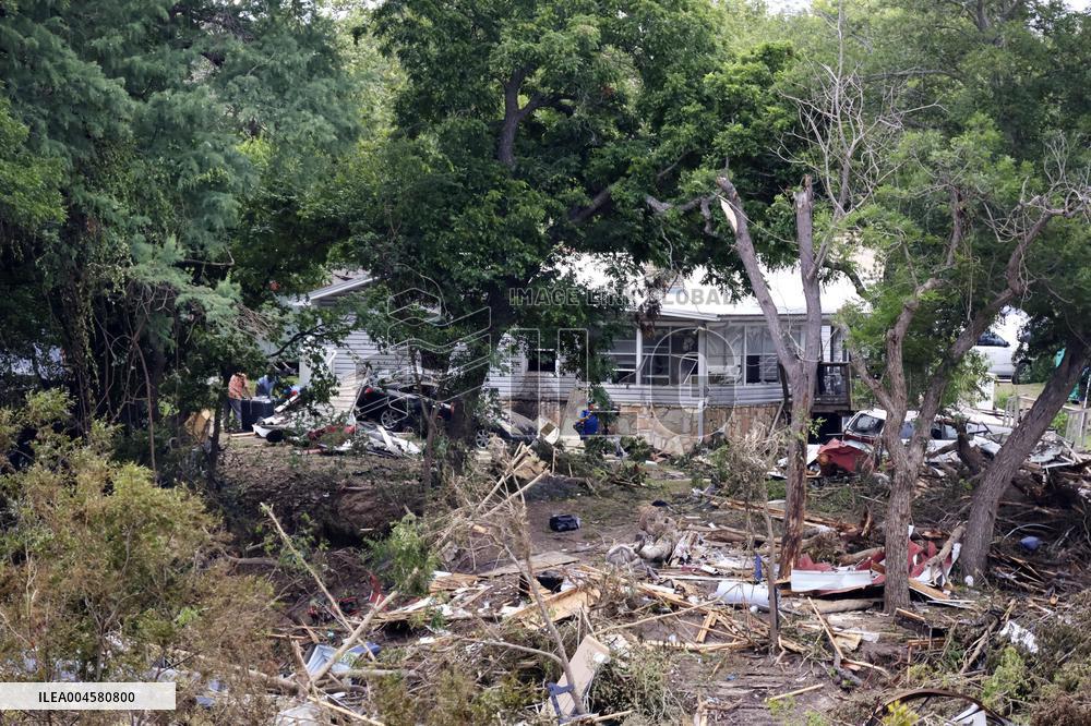 Aftermath of Texas flooding