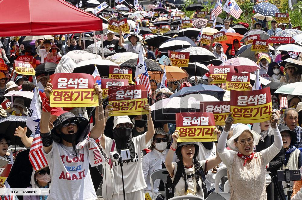 Ex-S. Korea president Yoon detained again