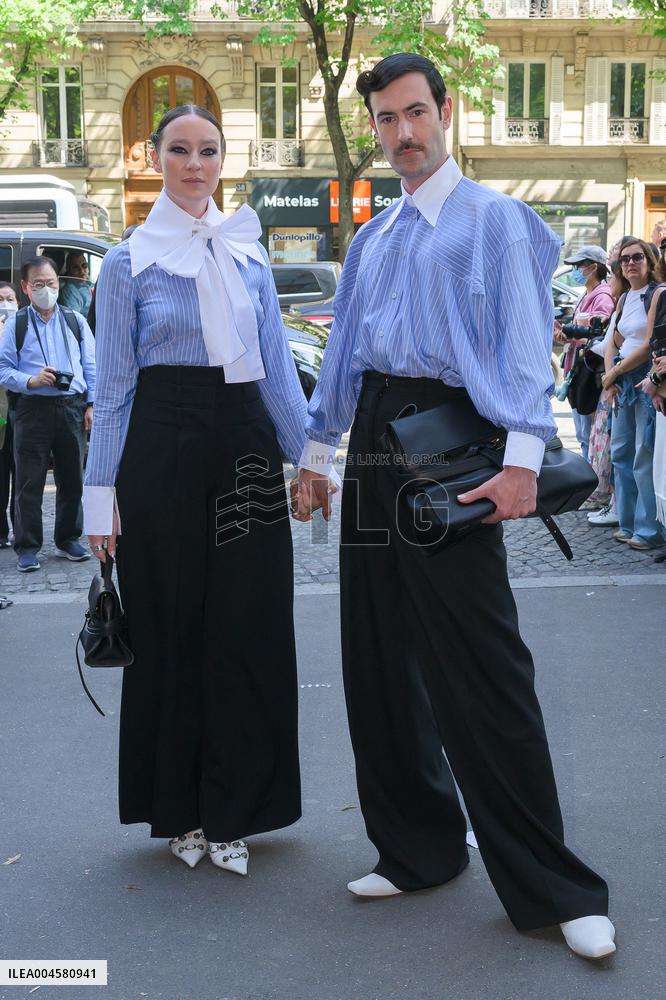 PFW - Zuhair Murad Outside Arrivals