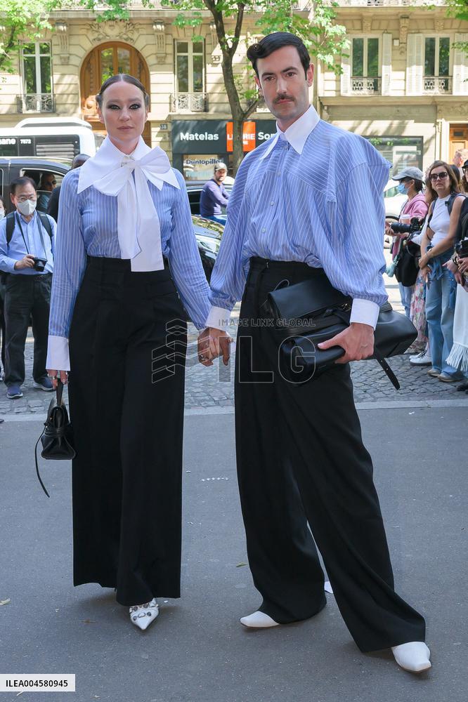 PFW - Zuhair Murad Outside Arrivals
