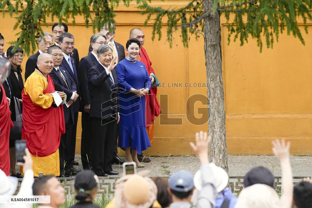 Japan emperor's state visit to Mongolia