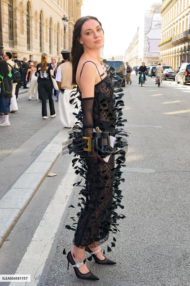 PFW - Zuhair Murad Outside Arrivals