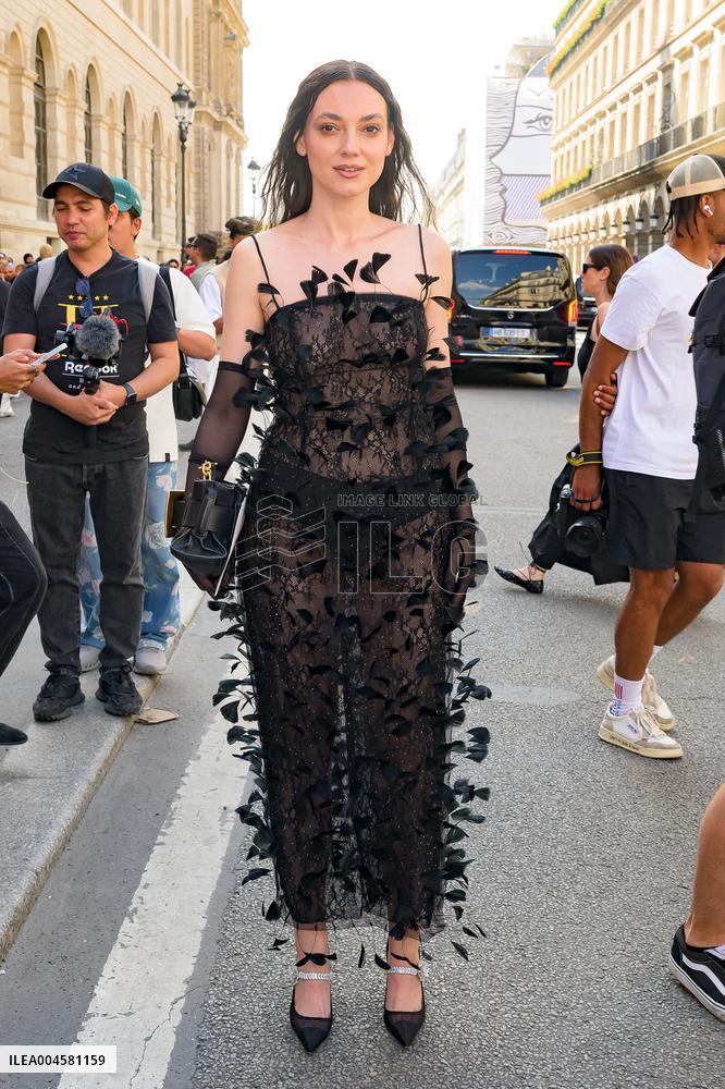 PFW - Zuhair Murad Outside Arrivals