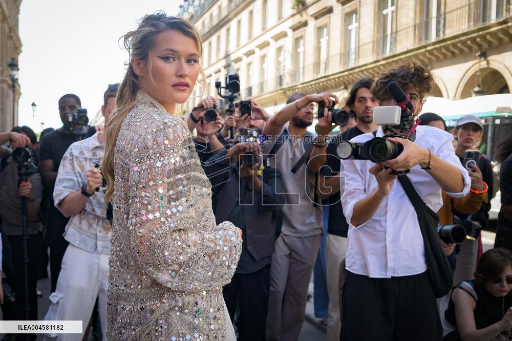 PFW - Zuhair Murad Outside Arrivals