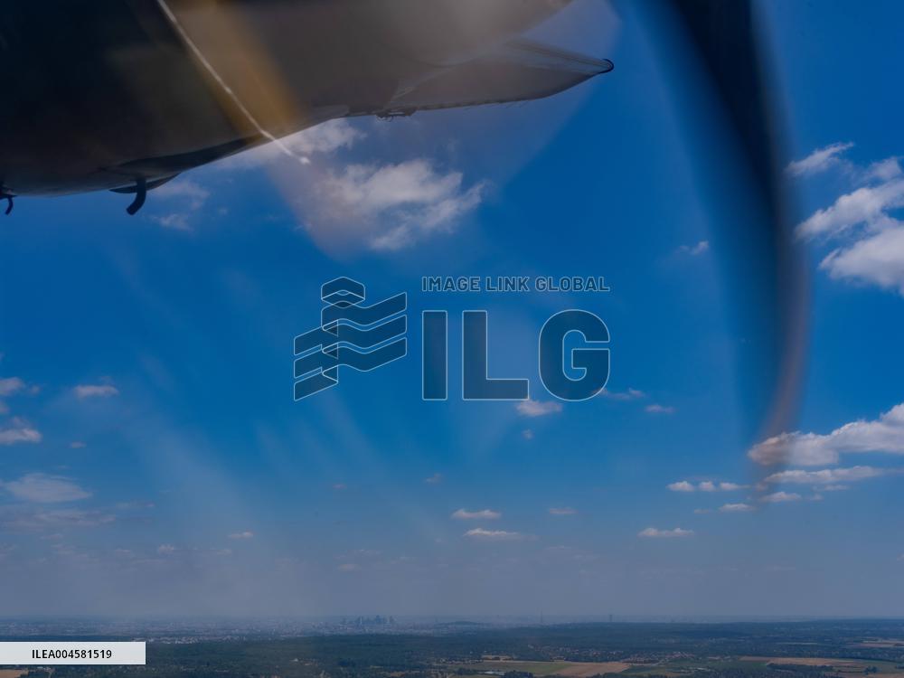 Final Aerial Parade Over the Champs-Élysées