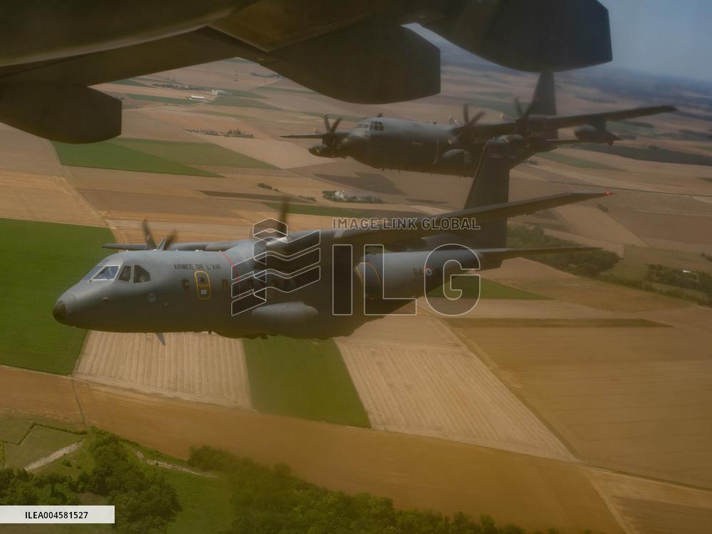 Final Aerial Parade Over the Champs-Élysées