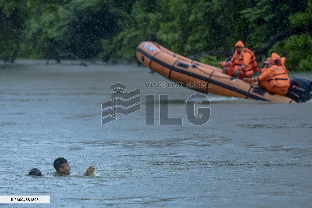 Flood and Landslide Mock Drill - India