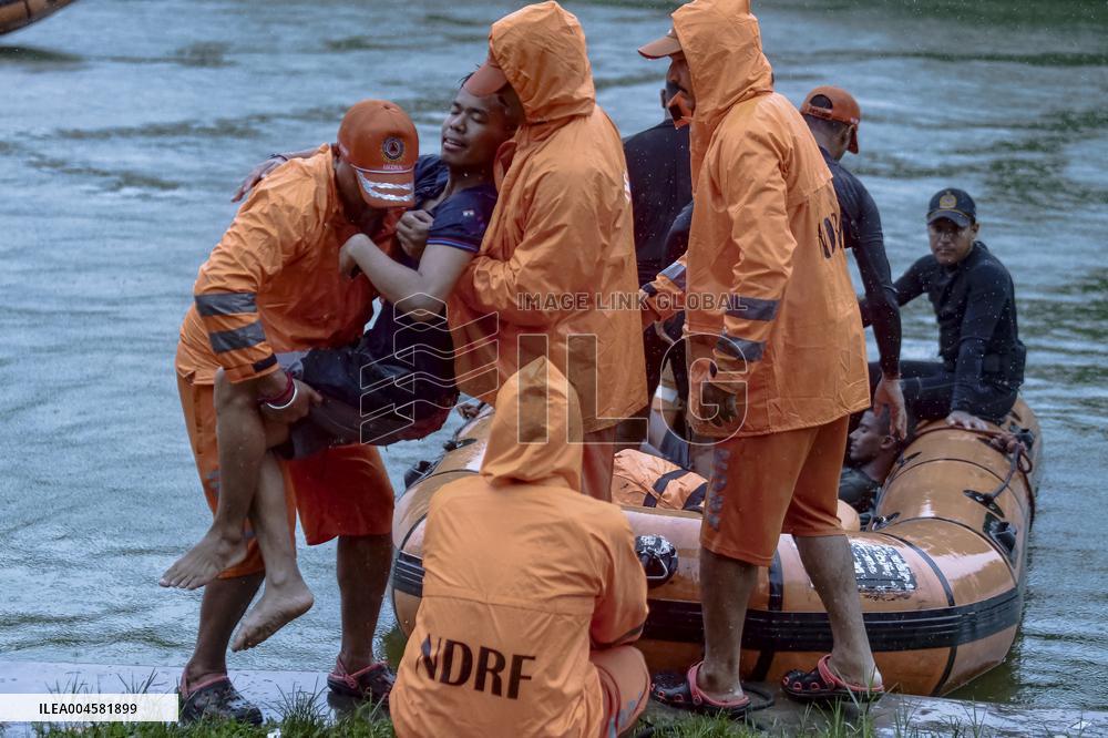 Flood and Landslide Mock Drill - India