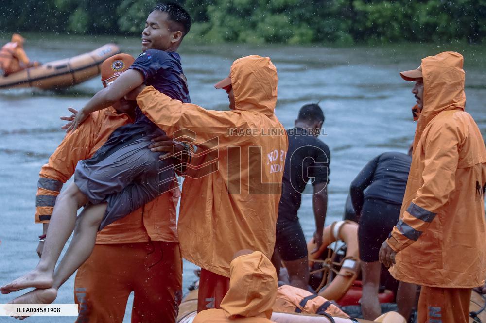 Flood and Landslide Mock Drill - India
