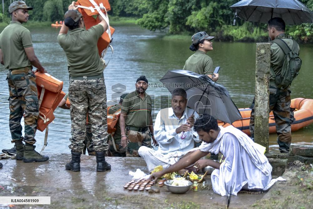 Flood and Landslide Mock Drill - India