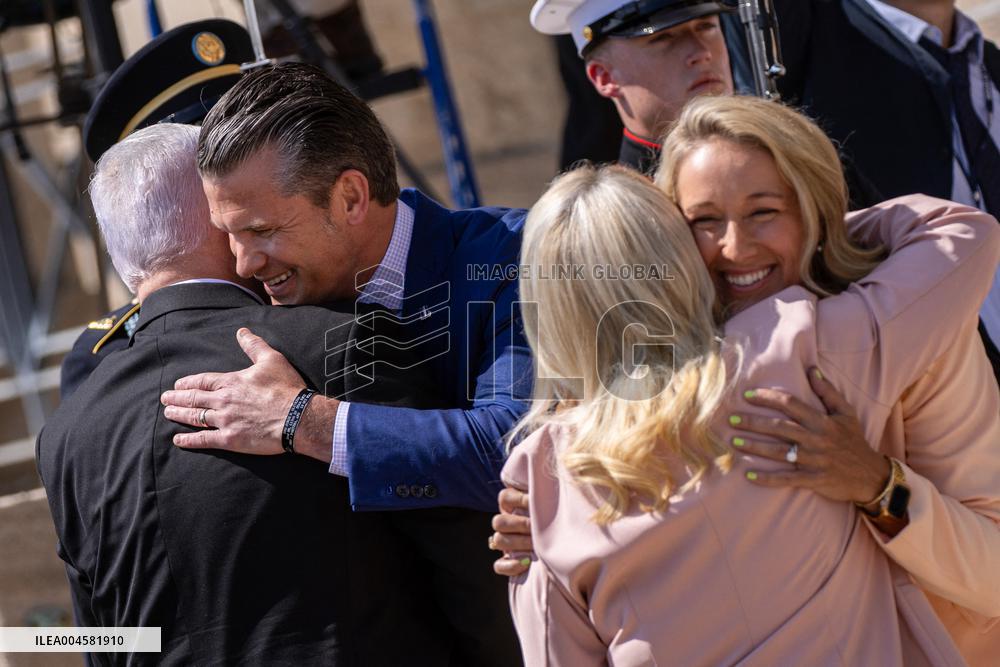 Pete Hegseth Meets PM Netanyahu - Washington