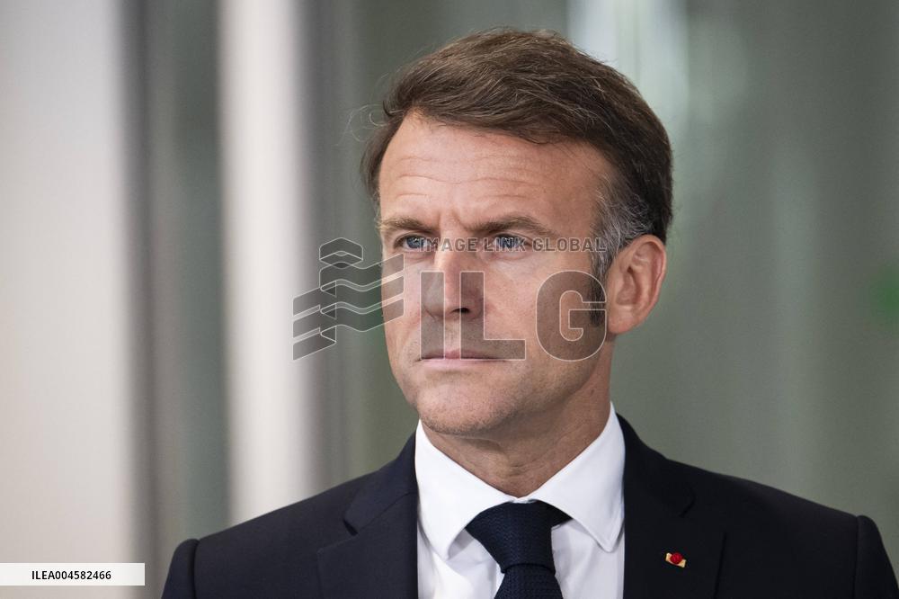 Keir Starmer and Emmanuel Macron press conference