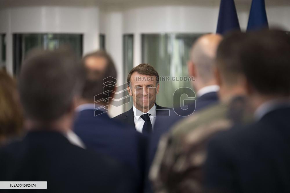 Keir Starmer and Emmanuel Macron press conference