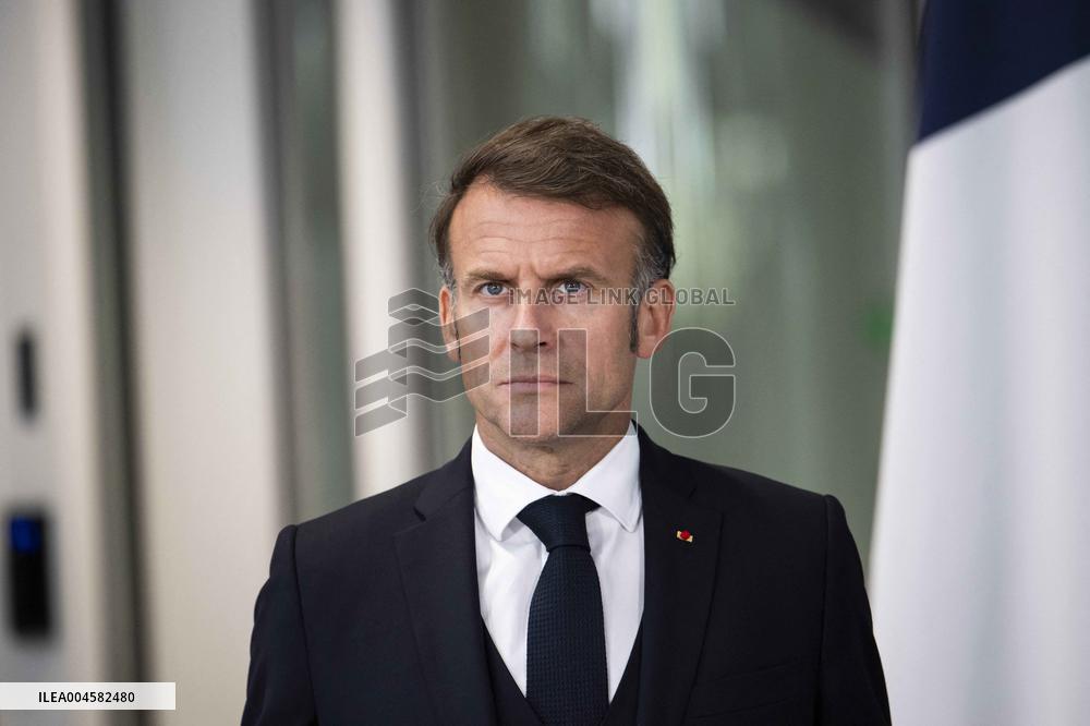 Keir Starmer and Emmanuel Macron press conference