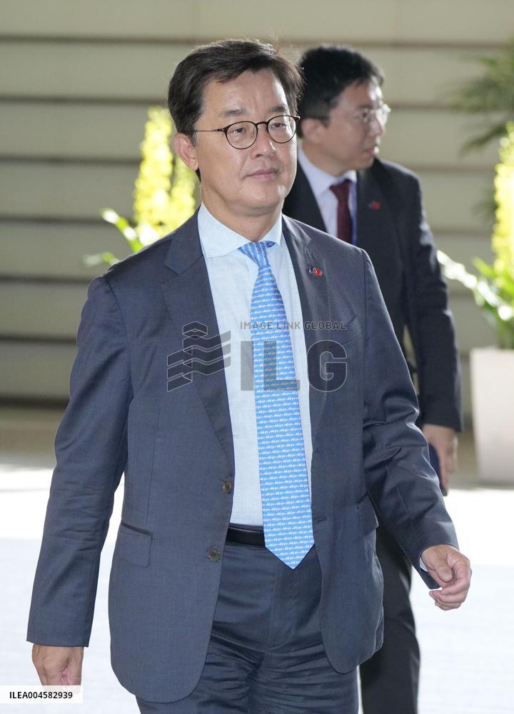 Outgoing S. Korean ambassador