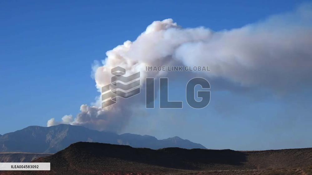 US: Forsyth Fire Continues to Rage in Utah, Burning Nearly 14,000 Acres
