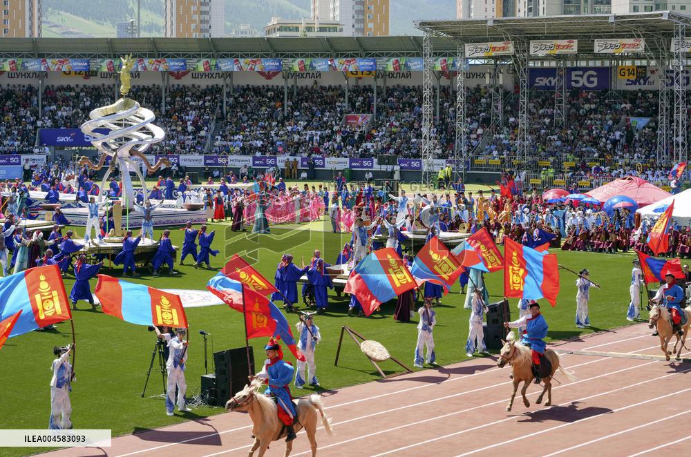 Naadam festival in Mongolia