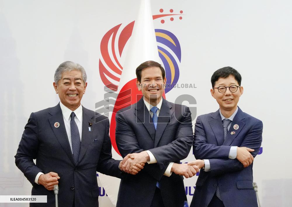 Japan-U.S.-S. Korea meeting in Kuala Lumpur