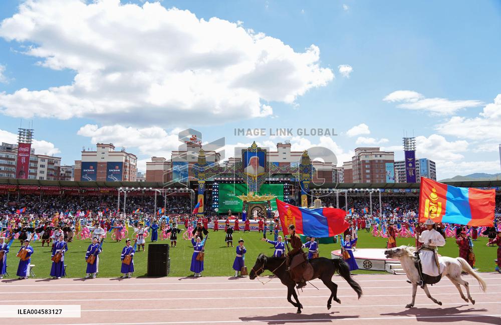 Naadam festival in Mongolia