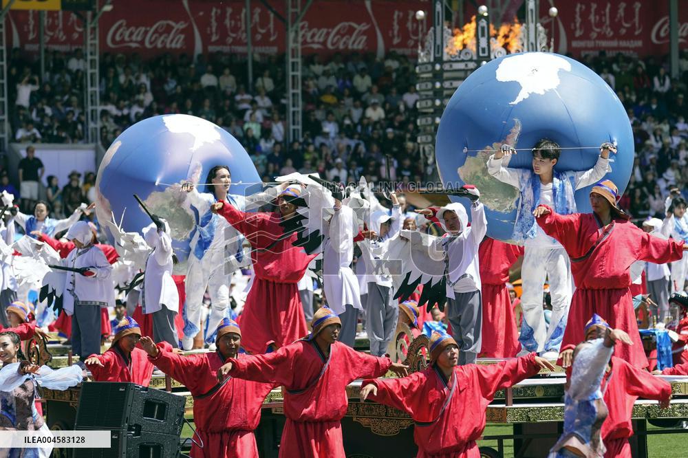 Naadam festival in Mongolia