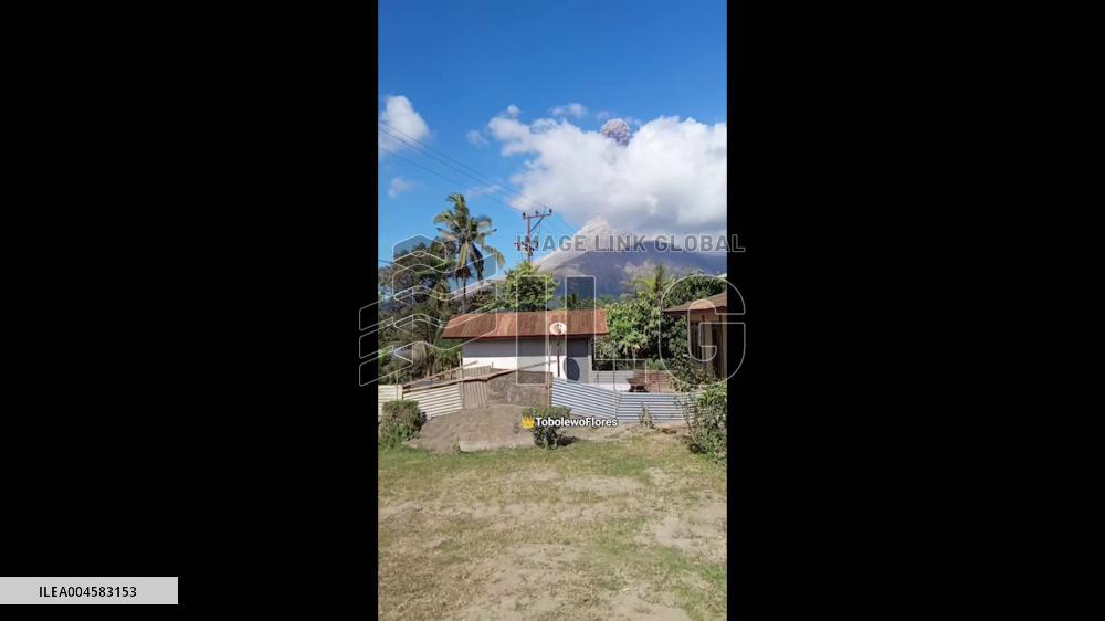Indonesia: Mount Lewotobi Erupts Again in East Flores