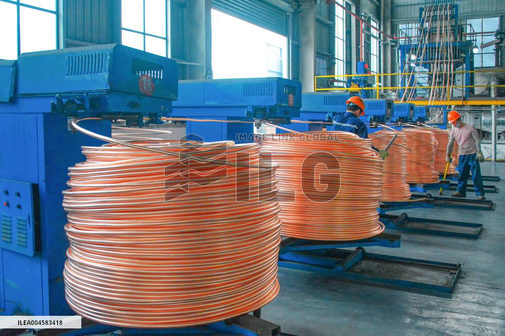 Copper Material Manufacturing in Anqing