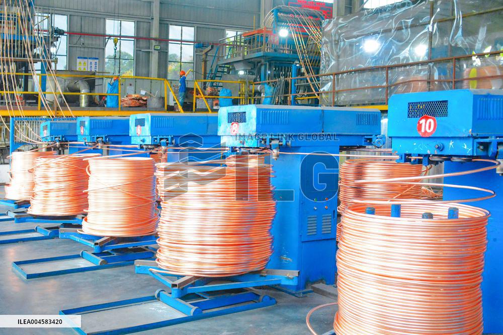 Copper Material Manufacturing in Anqing