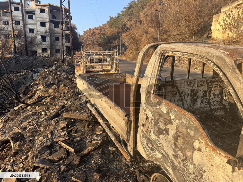 Wildfires Rage in Latakia - Syria