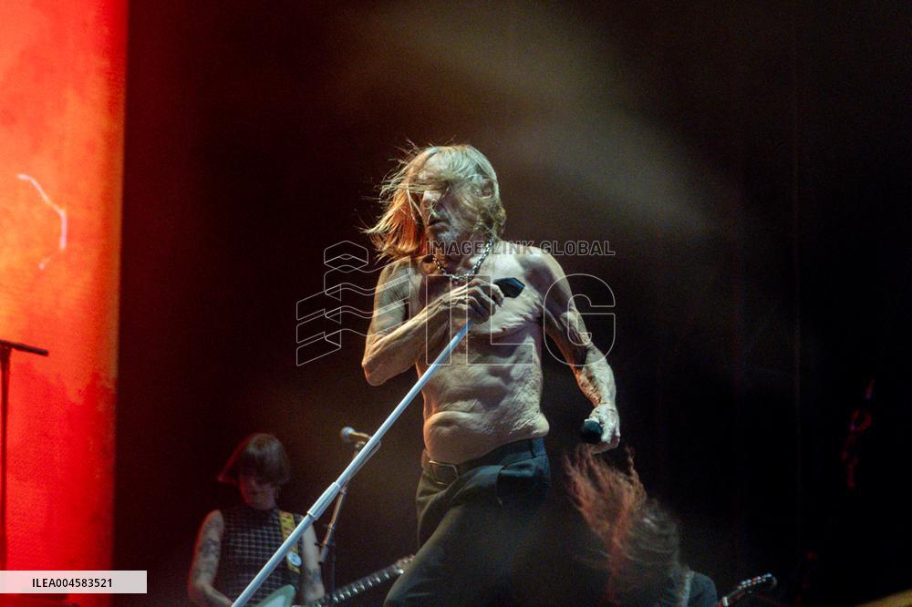 Iggy Pop performs at Mad Cool 2025 - Madrid