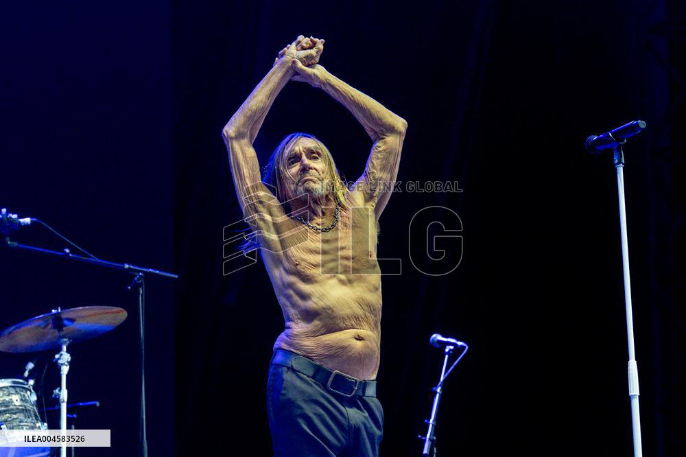 Iggy Pop performs at Mad Cool 2025 - Madrid
