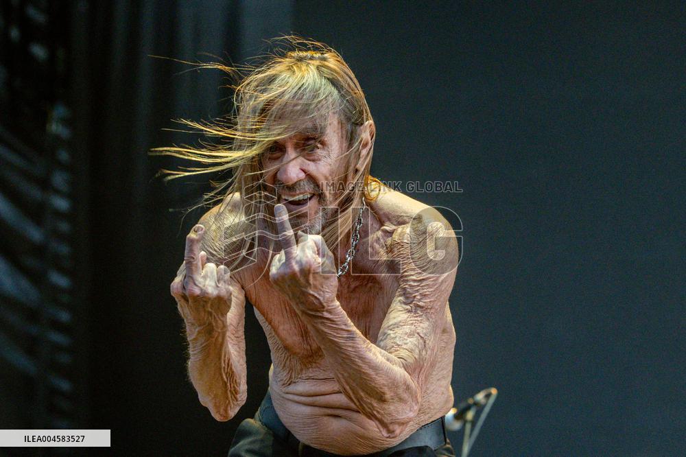 Iggy Pop performs at Mad Cool 2025 - Madrid