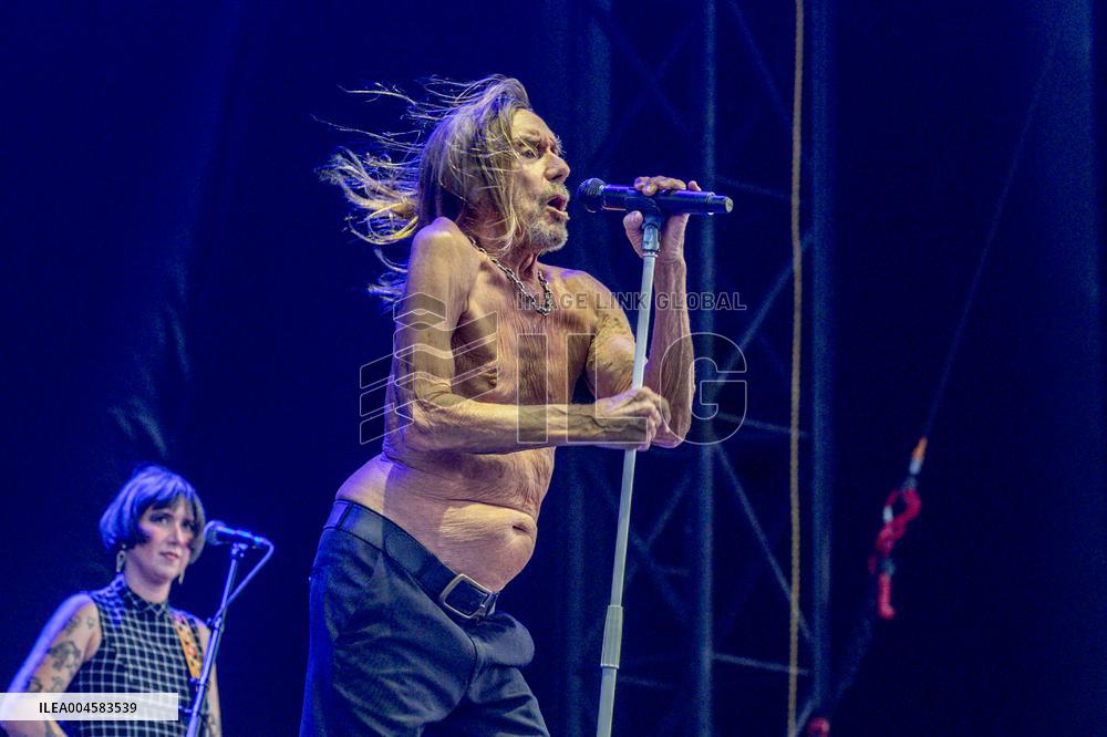 Iggy Pop performs at Mad Cool 2025 - Madrid