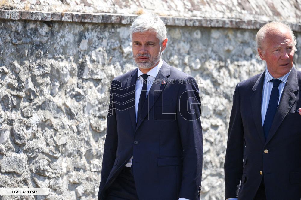 Olivier Marleix Funeral - Anet