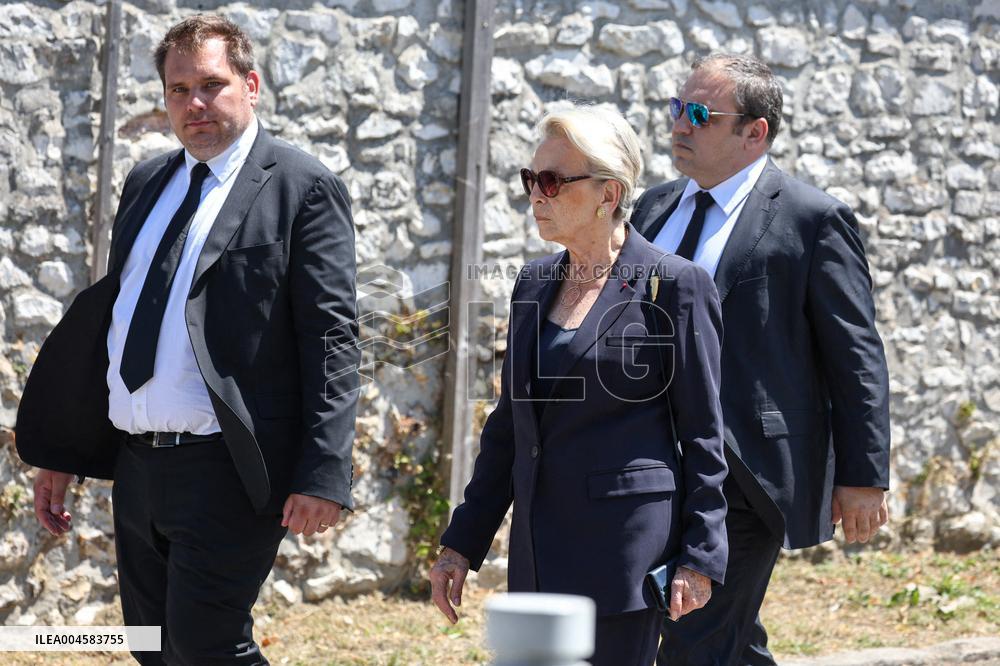 Olivier Marleix Funeral - Anet