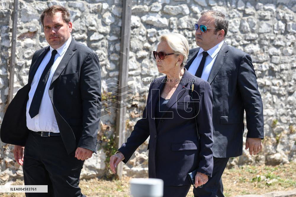 Olivier Marleix Funeral - Anet