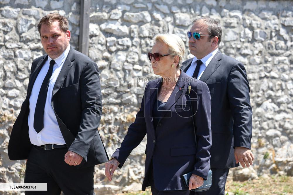 Olivier Marleix Funeral - Anet