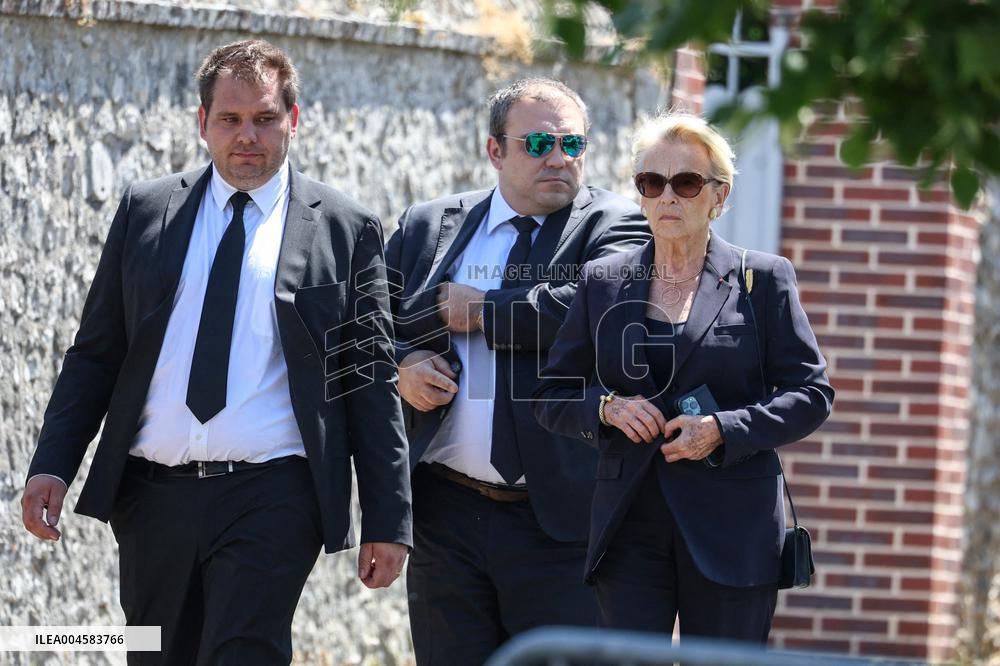 Olivier Marleix Funeral - Anet